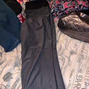 regular grey yoga pants